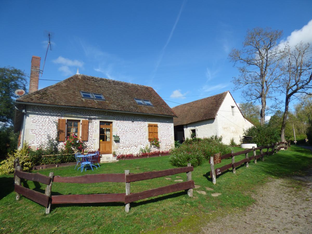 La Ferme Du Chateau Bed & Breakfast Tresnay ภายนอก รูปภาพ