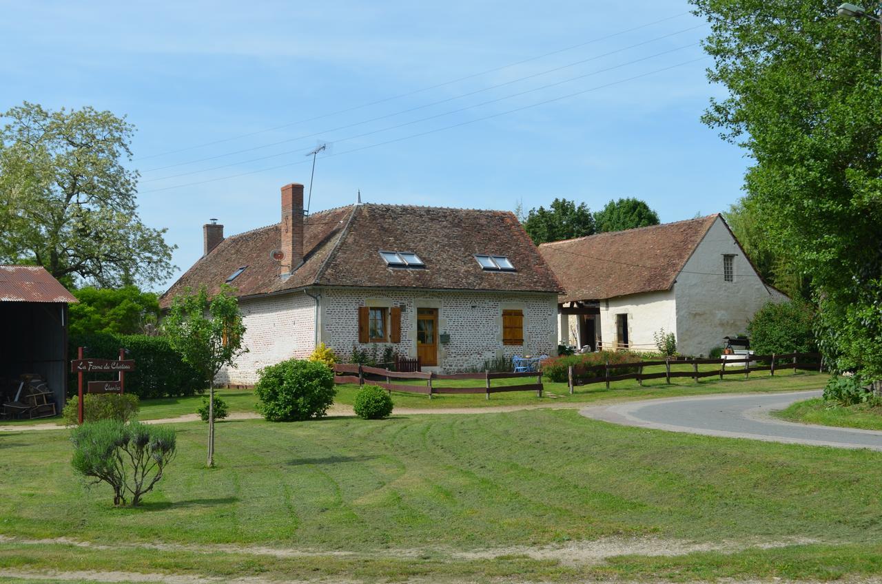 La Ferme Du Chateau Bed & Breakfast Tresnay ภายนอก รูปภาพ